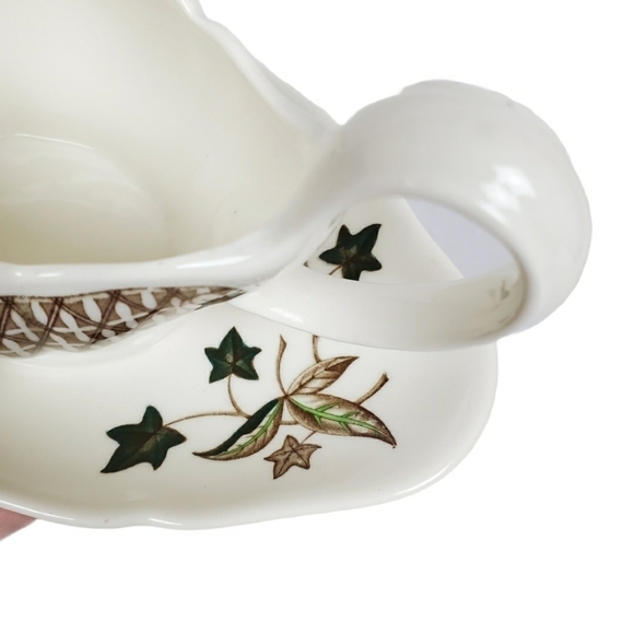 VTG Wedgwood Gravy boat Avocado Ivy - Picture 11 of 11